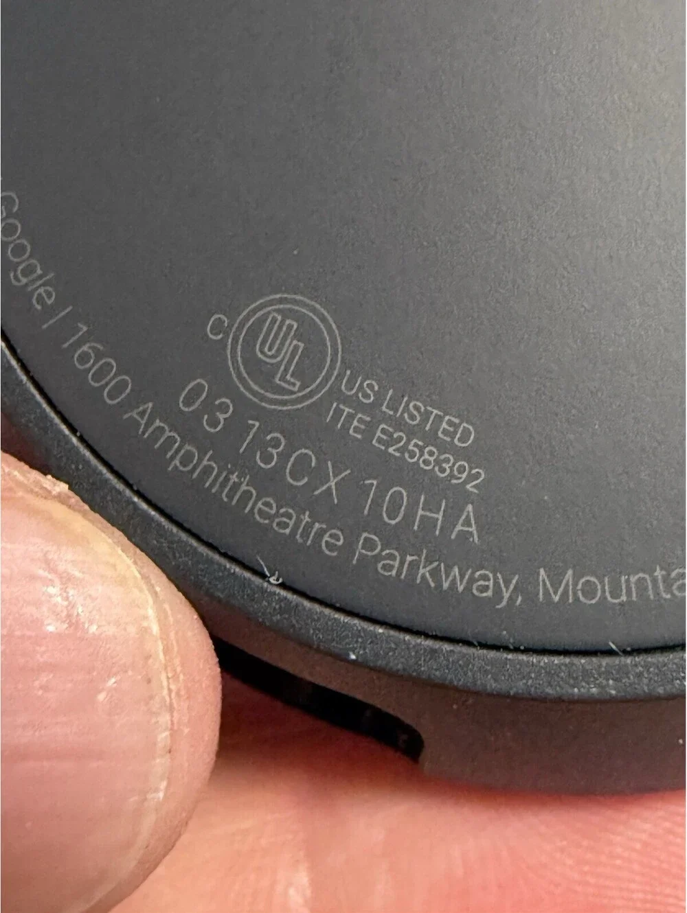 Google Chromecast Ultra (Model NC2-6A5)